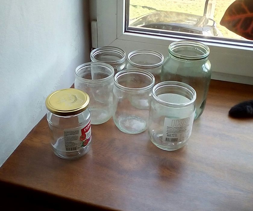 Банки 0,5л.,1л для закруток