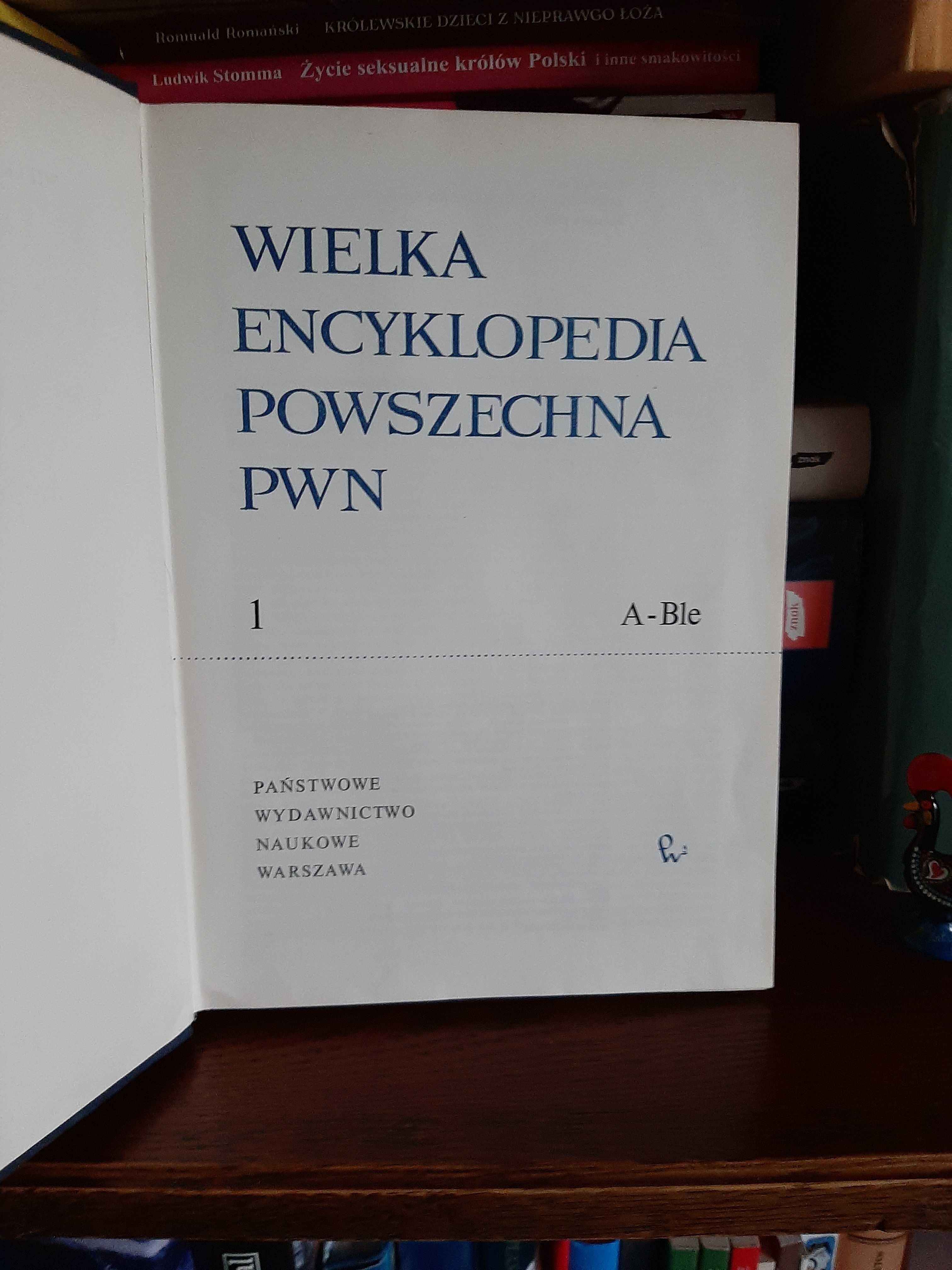 Wielka Encyklopedia powszechna PWN 13 tomów kolekcjonerska