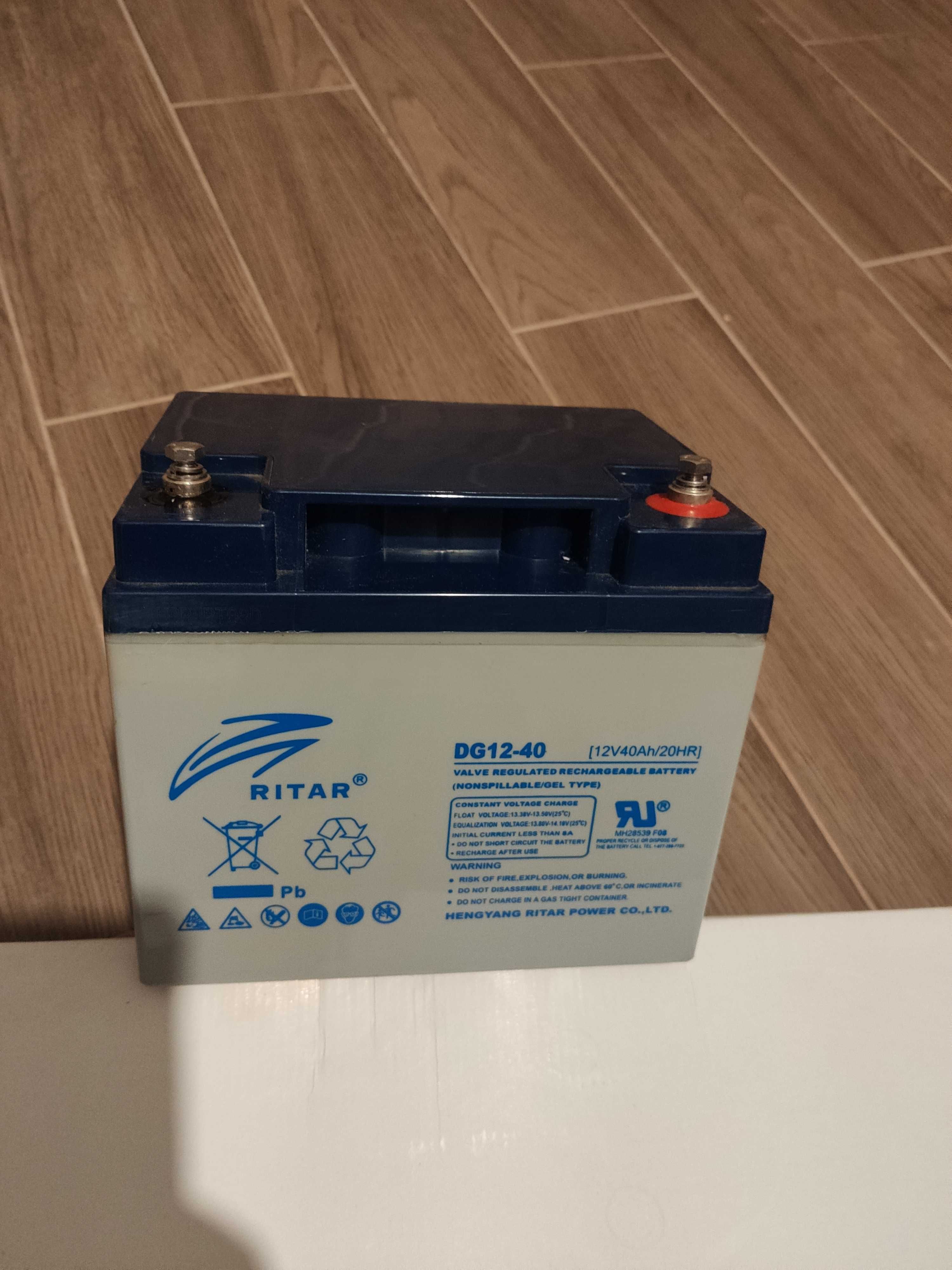 Аккумуляторная батарея гелевая АКБ Ritar DG12-40 GEL