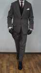 Garnitur Scotch & Soda Rozmiar XXL Regular Fit Wielobarwny Krata
