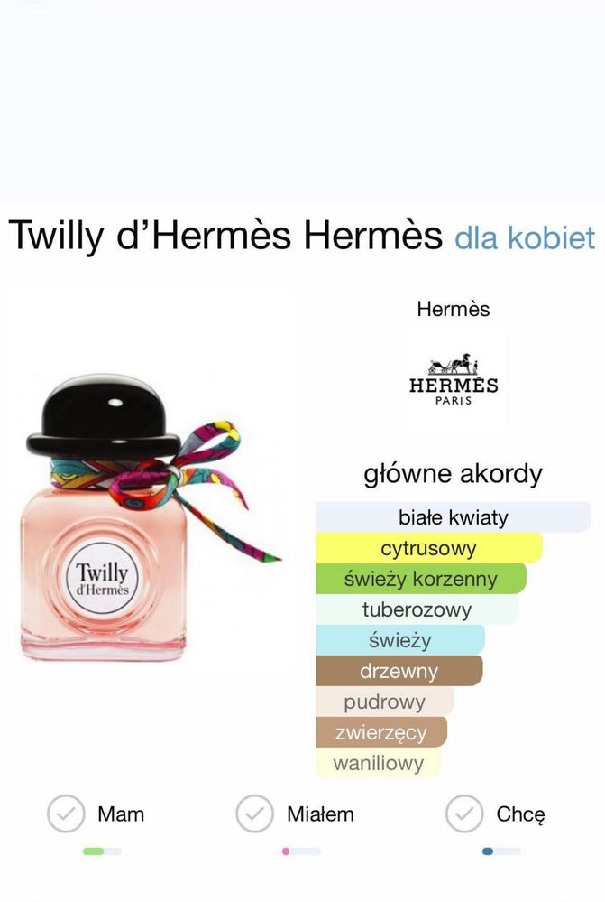 Hermes Twilly D`Hermes 30 ml