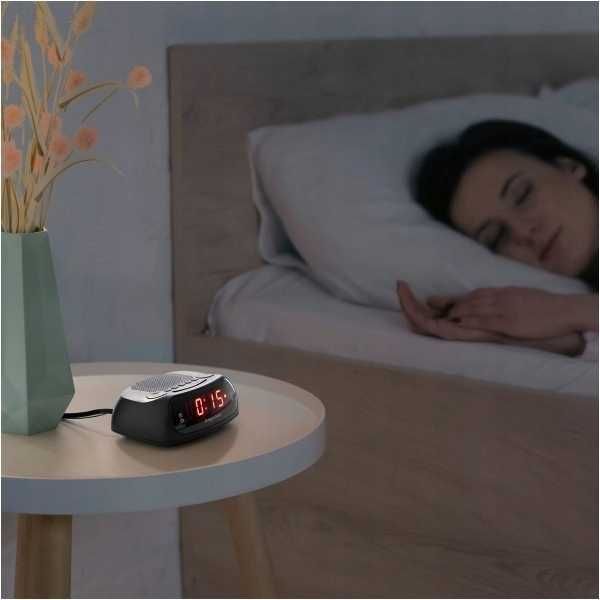 Nowy Budzik radio z funkcją drzemki sieciowy maly Kruger&Matz