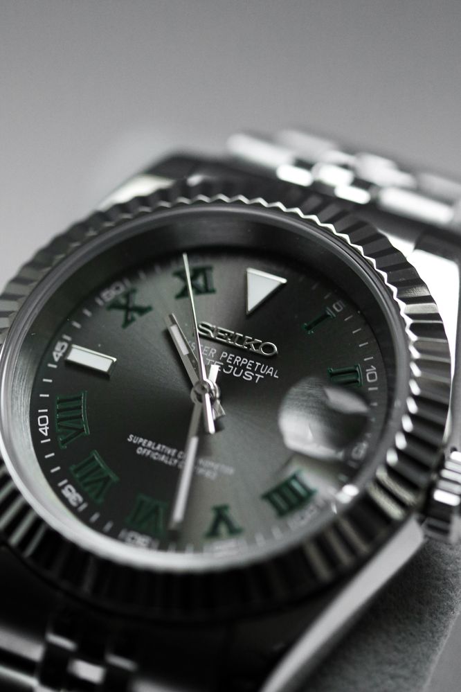 Zegarek Custom Seiko Mod Wimbledon