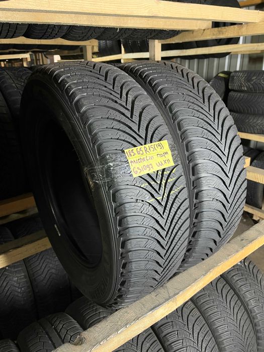 GS1097 Зимові шини 185/65r15 Michelin Alpin 5 пара резина