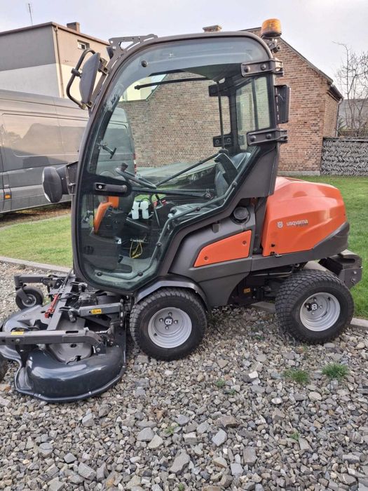 Traktorek kosiarka Husqvarna Rider P525D 4x4 odśnieżarka pług