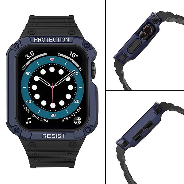 Protect Strap Band opaska z etui do Apple Watch 7 / 6 / 5 / 4 / 3 / 2