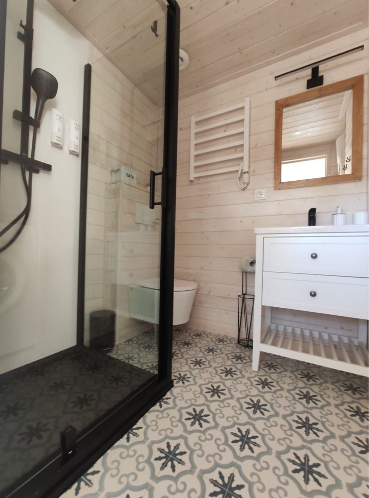 Domek z jacuzzi nad morzem, sauna, Sasino