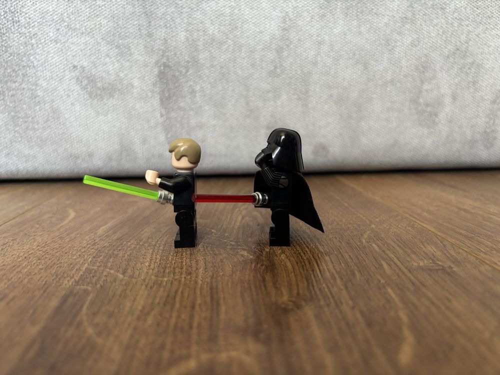 Lego star wars Darth Vader i Luke Skywalker