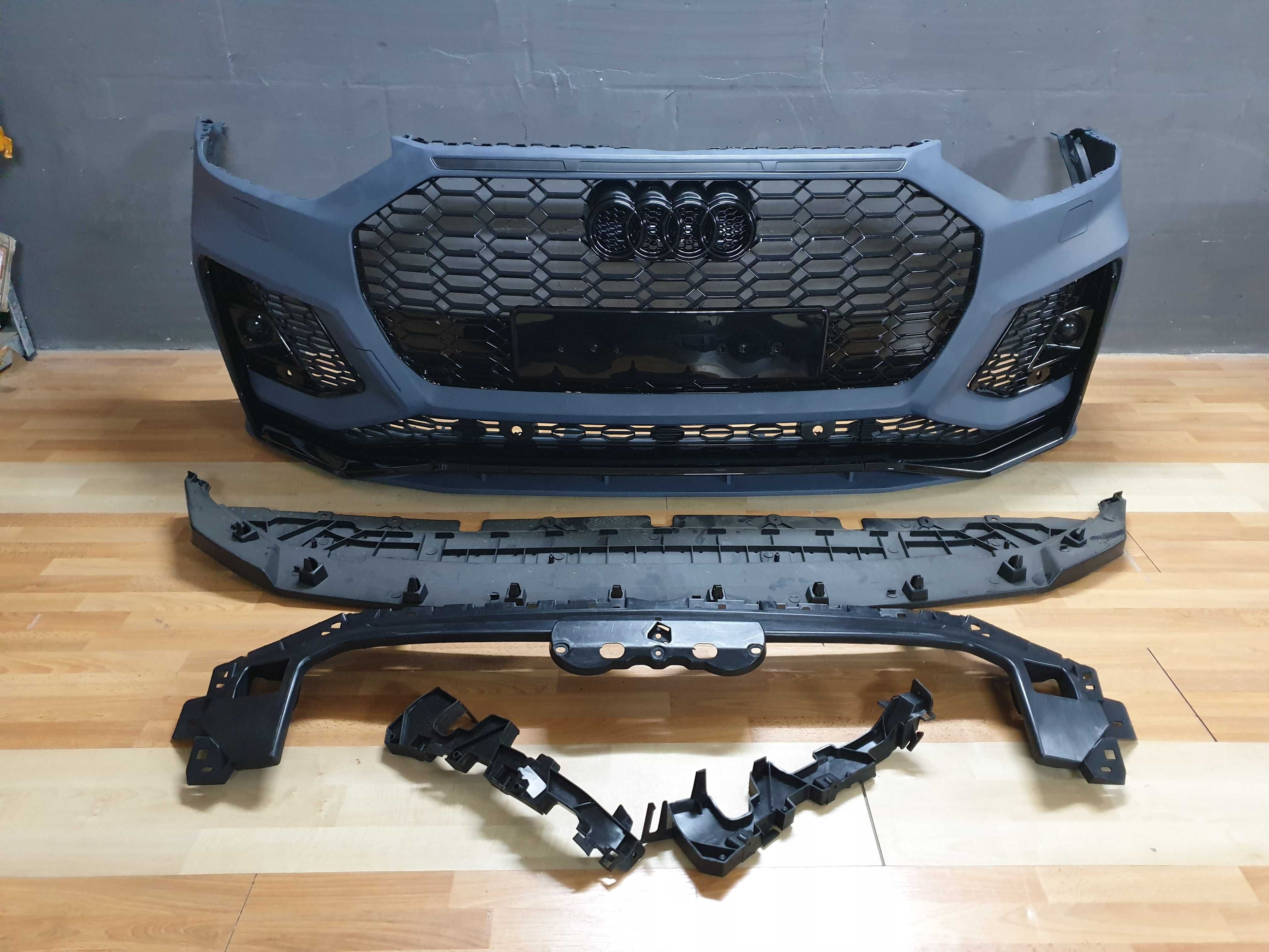 Передний бампер в стиле RS Audi	Q5 80A 2020-2023г.