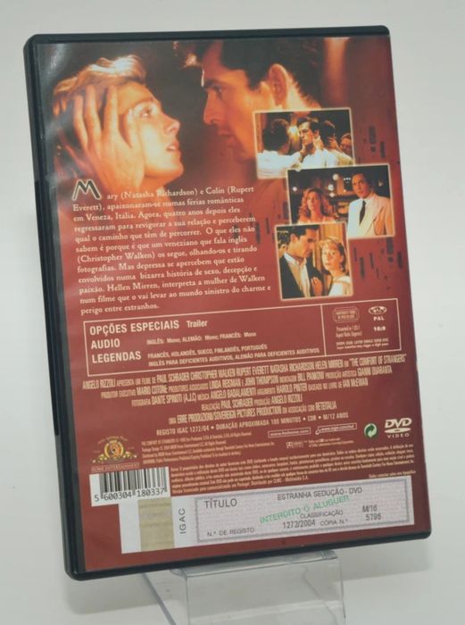 DVD estranha sedução