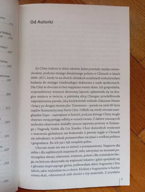 Za Chiny ludowe - Katarzyna Pawlak