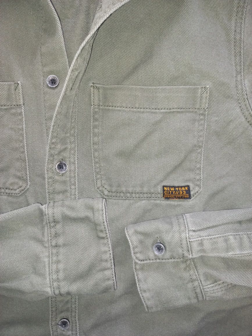 Джинсова куртка, рубашка 158-164 розмір