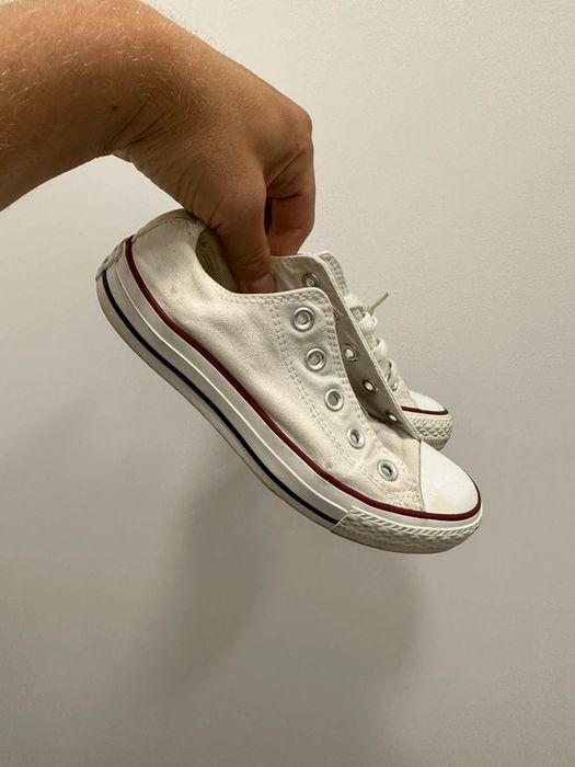 Trampki converse biale niske all star rozmiar 36