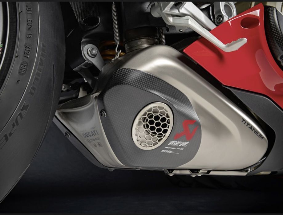 ESCAPE MOTO - SILENCIADOR DUPLO TITANIO AKRAPOVIC DUCATI PERFOMANCE DUCATI PANIGALE V4/S/SP 21-22 E5