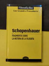Schopenhauer - Fragmentos sobre la historia de la Filosofía