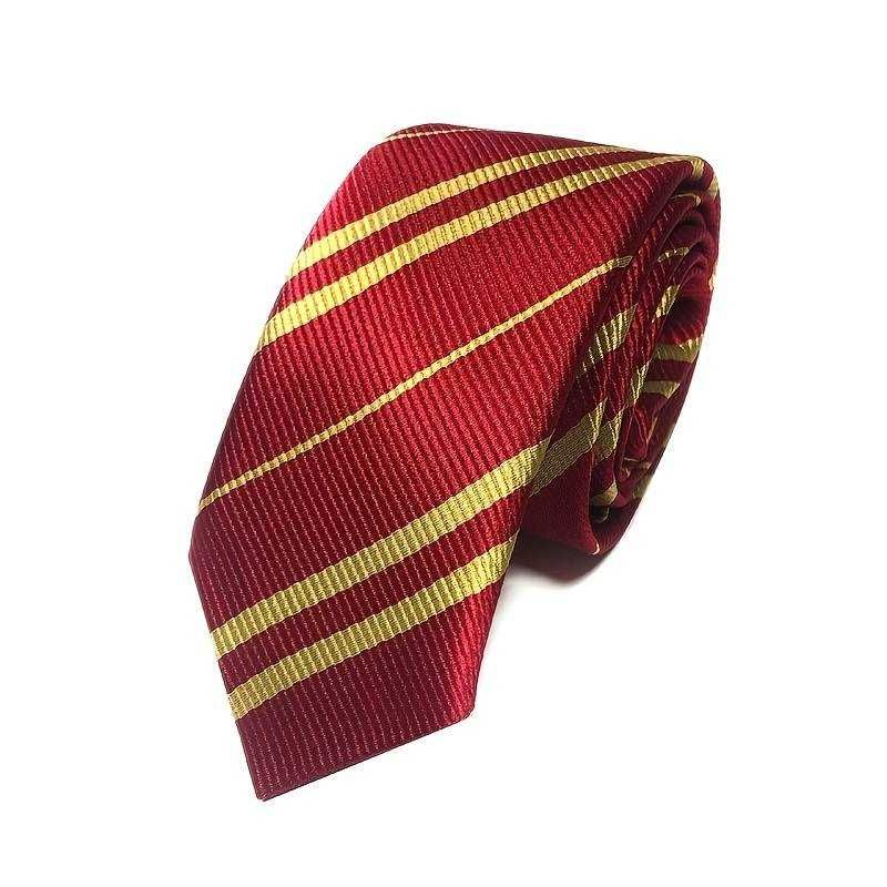 Krawat Harry Potter Gryffindor Czerwono-Złoty Strój na Halloween