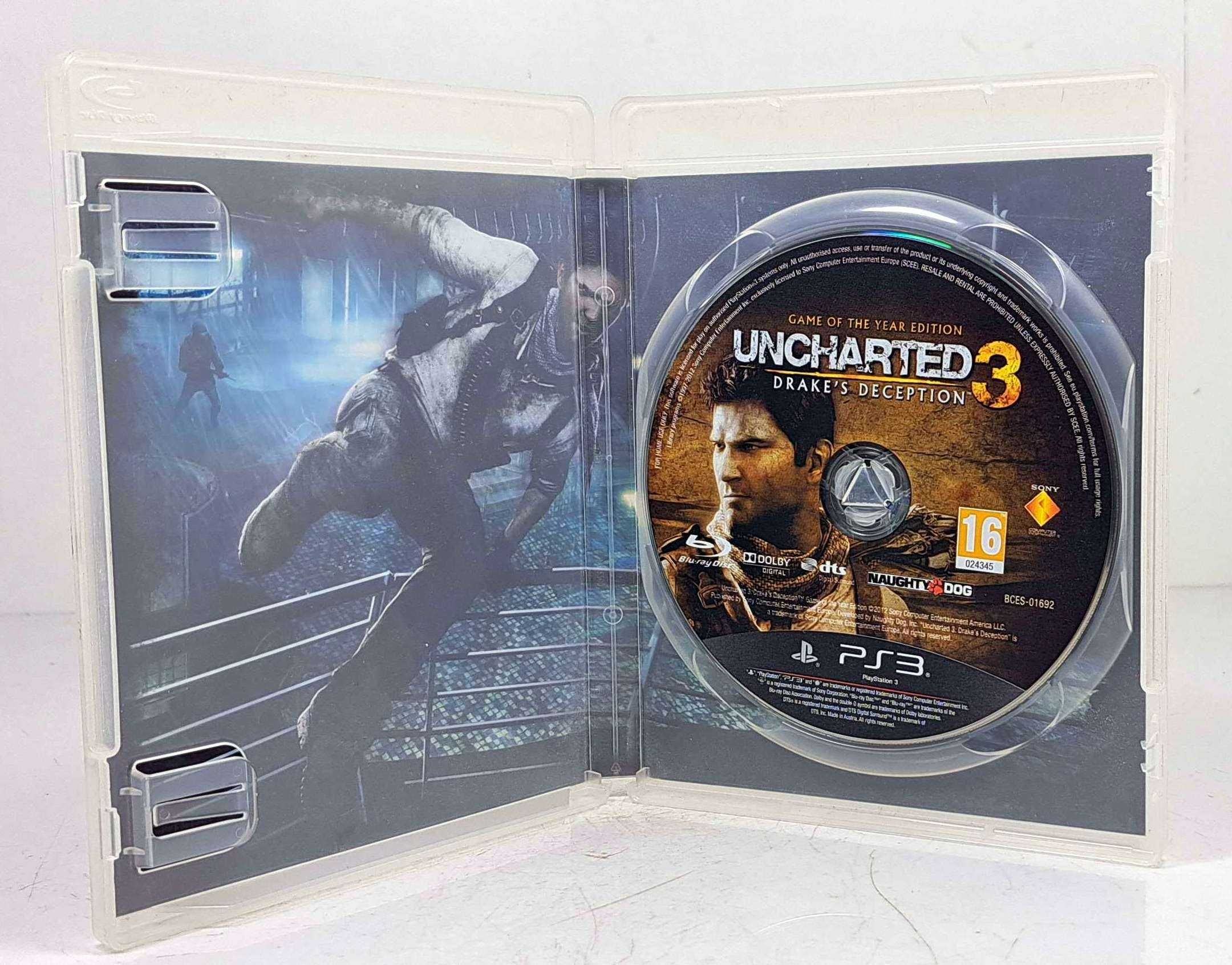 Gra ps3 playstation uncharted 3