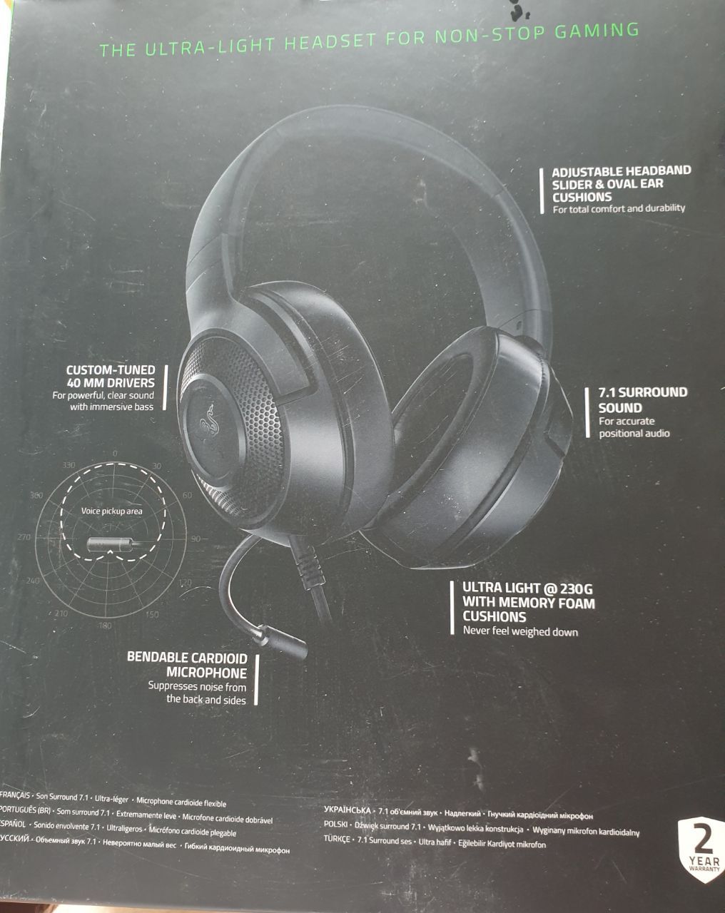 Навушники Razer Kraken X-Lite