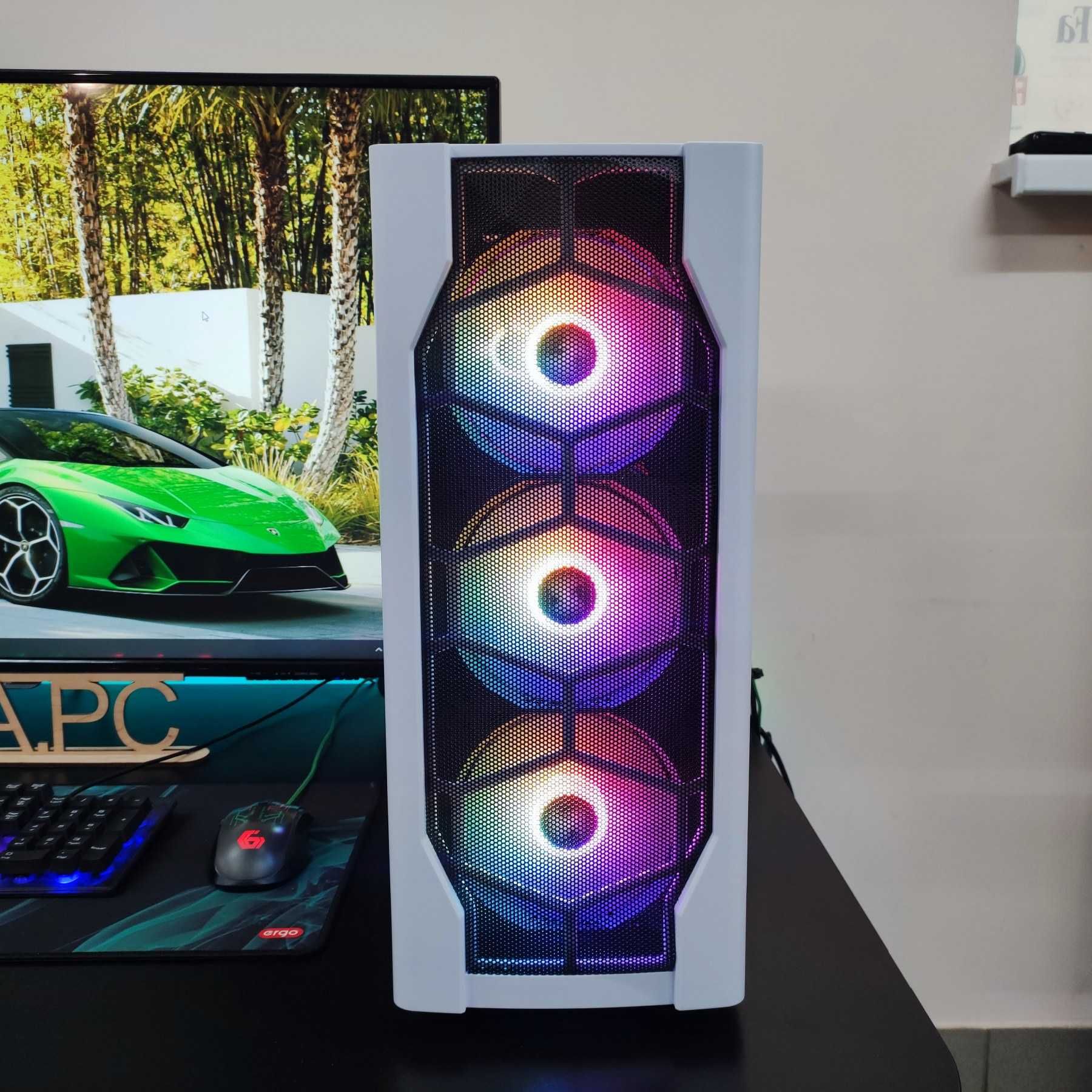 Игровой Компютер ПК Intel i5-6500, RX 570 4GB, 16GB DDR4, SSD 500GB