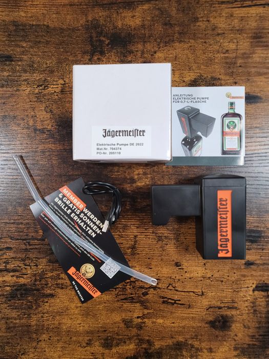 Jagermeister automatyczny (elektryczny) dozownik alkoholu Nalewak Nowy