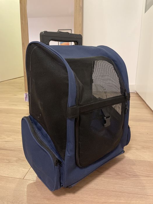 Trolley de transporte de animais de pequeno porte