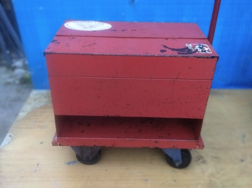 Wózek serwisowy skrzynka na narzędzia würth Gedore Hazet kółka vintage