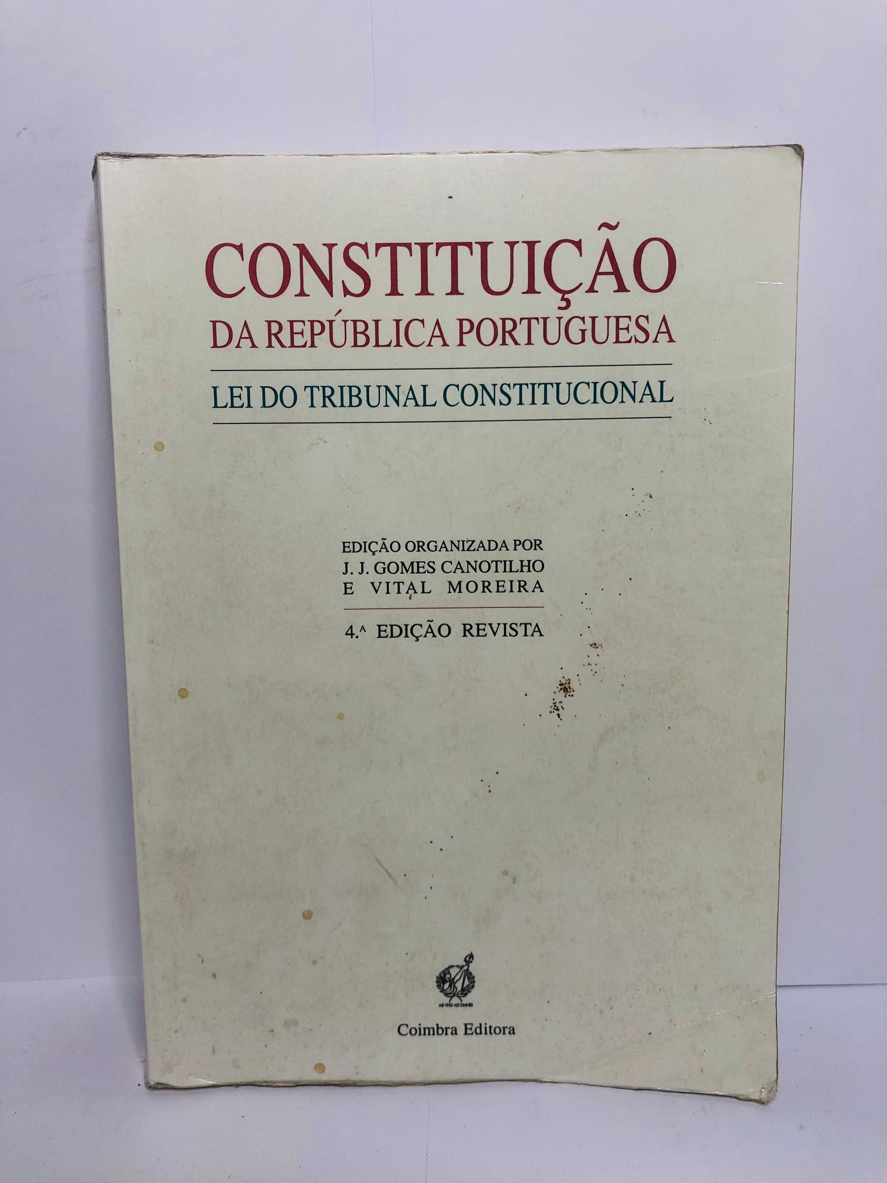 Constituição da República Portuguesa Lei do Tribunal Constitucional