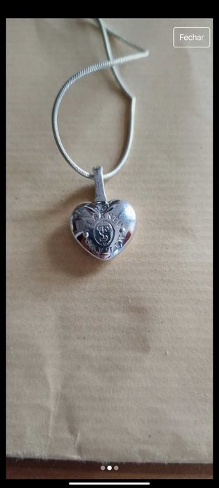 Colar com coração em prata Ti Sento Milano. Oferta de portes