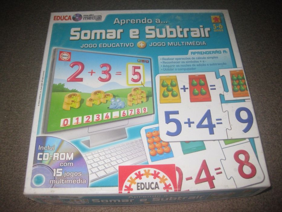 Jogo Educativo "Aprendo a Somar e Subtrair"