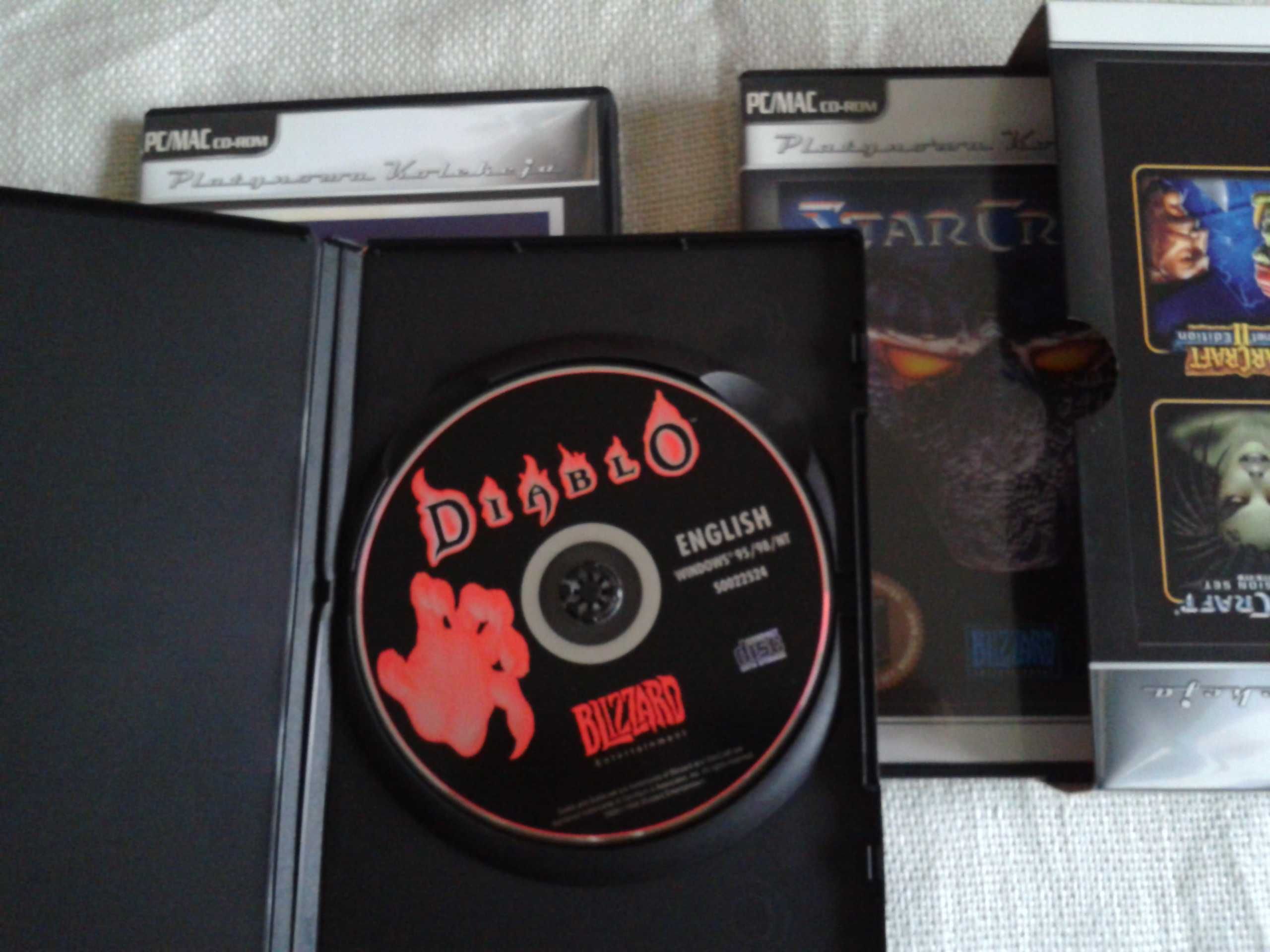 StarCraft, Diablo, WarCraft - Platynowa Kolekcja  CD