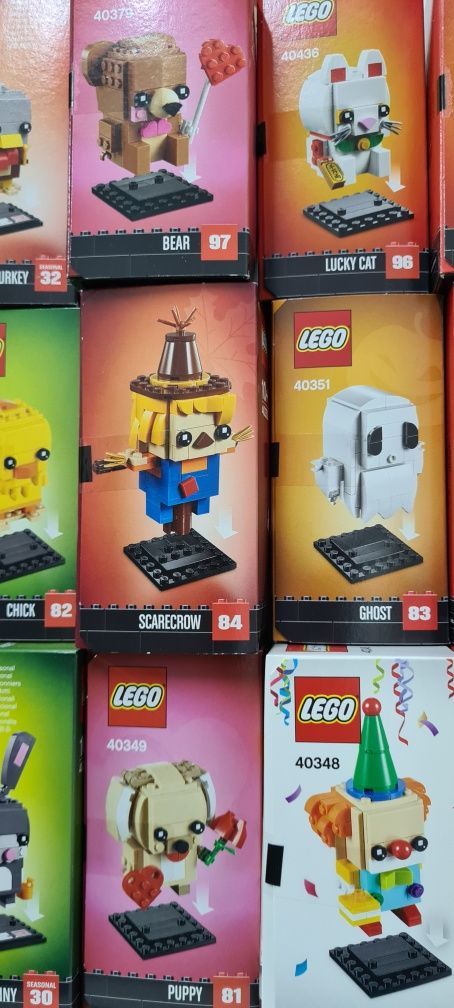 Lego Brickheadz. Varias referencias. Novos. Selados.