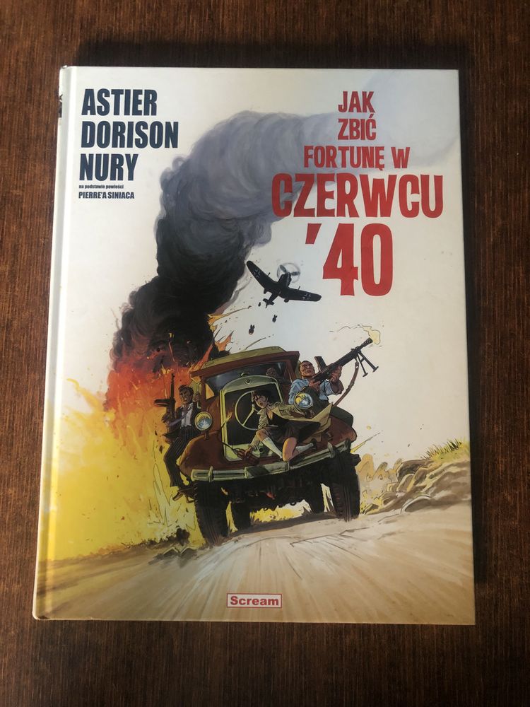 Komiks Jak zbić fortunę w czerwcu 40 Scream