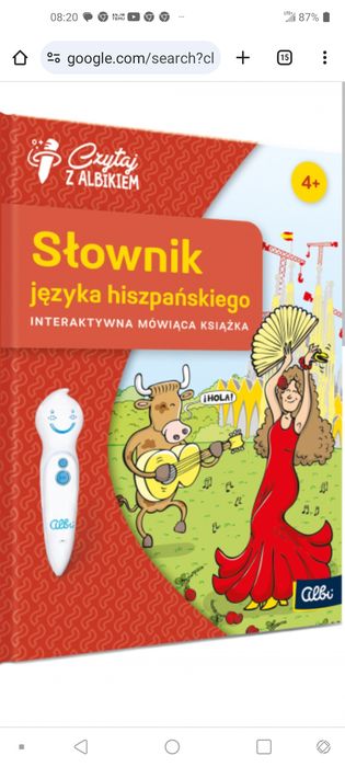 Słownik języka hiszpańskiego nowy albik