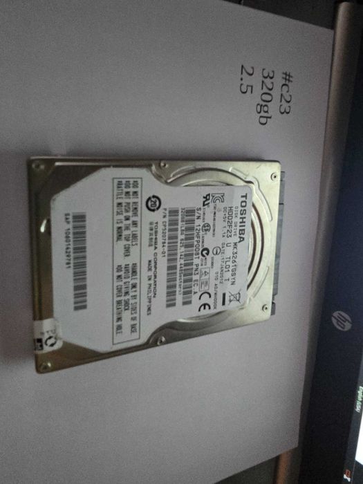 dysk twardy 320gb 2,5 sprawny c23