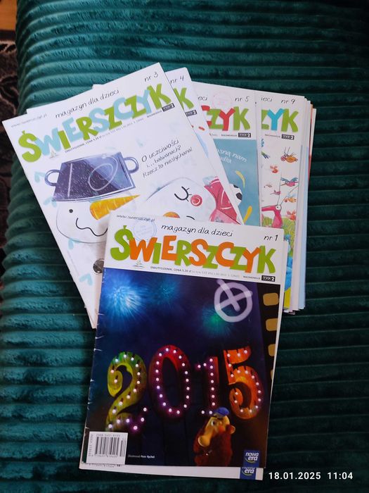 Swierszczyki 2015 cały komplet 1-24