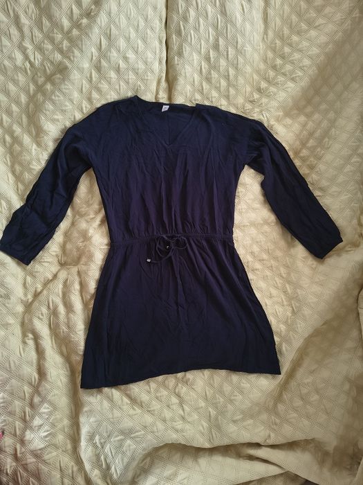 Vestido manga comprida