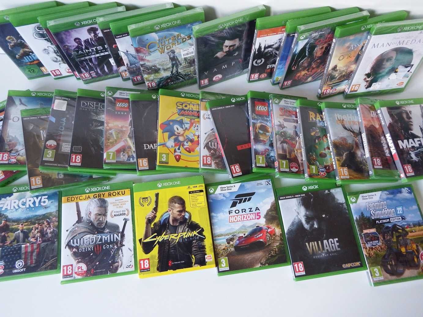 GRY XBOX ONE / XBOX SERIES X Hitman Valhalla Forza Horizon LEGO Sonic