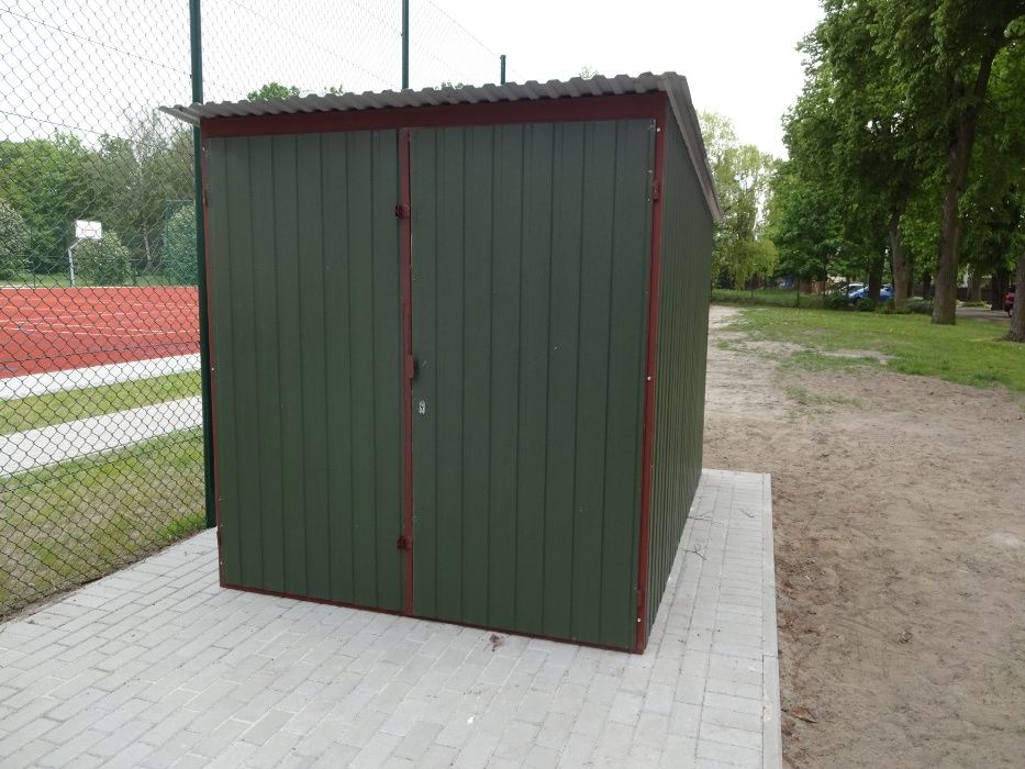 Schowek Garaż blaszak 2,5mx4m ocynk Transport Montaż Gratis śląskie