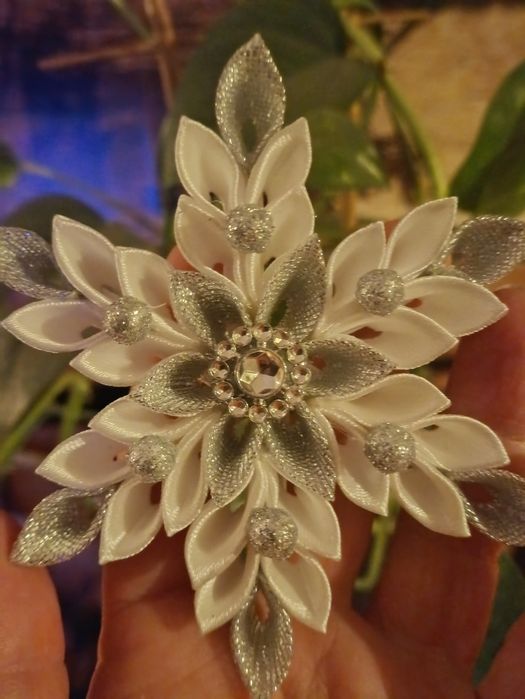 Śnieżynki na choinkę