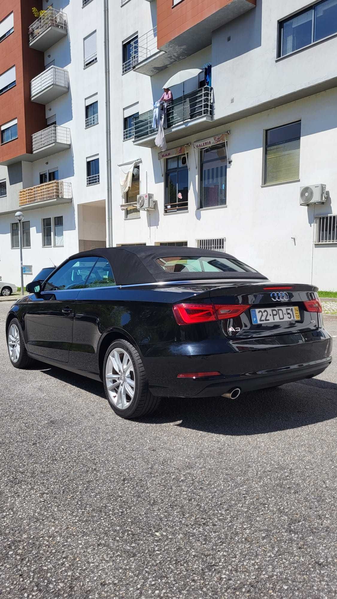 Audi A3 Cabrio 8V - 2014 98 mil km's - Nacional