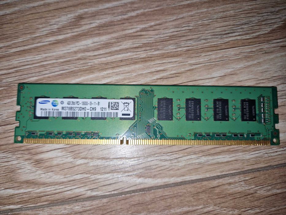 Pamięć RAM Samsung 4GB DDR3 RAM 1333MHz CL9