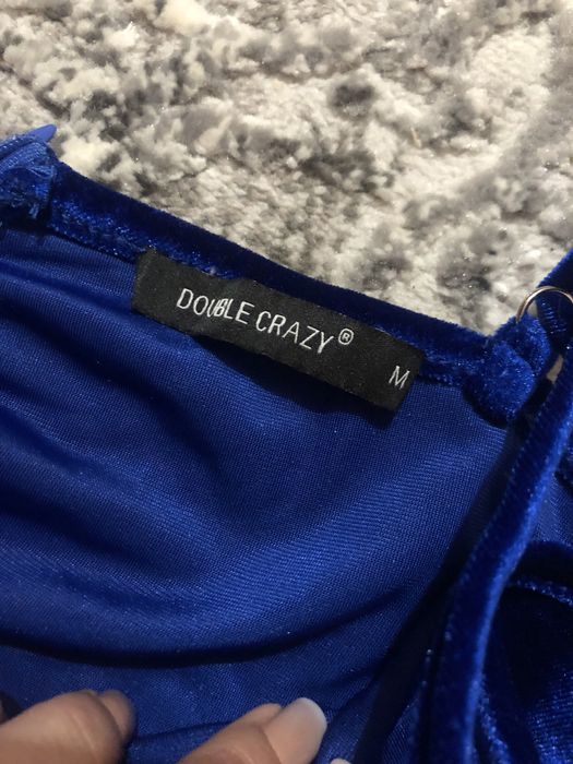 Міні сукня велюрова