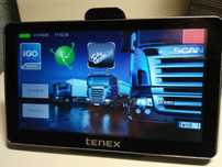 Автомобільний GPS навігатор Tenex. Navitel + IGO Truck (Primo 2025р).