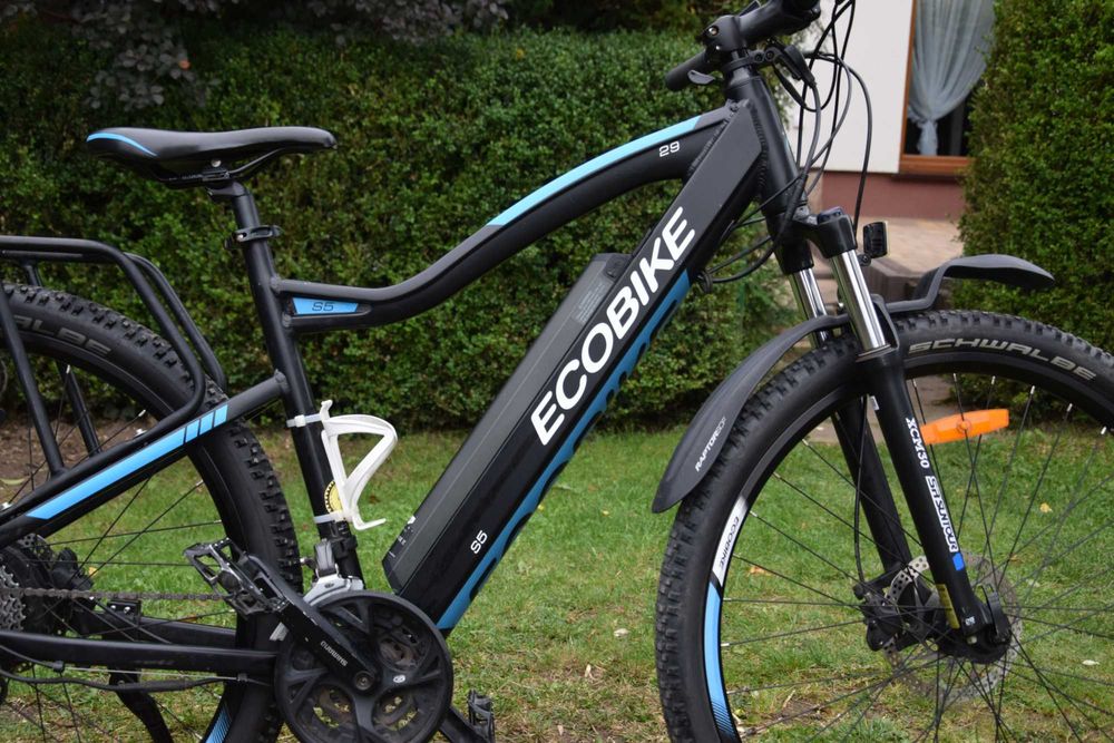 Ecobike S5,  Super Stan , hamulce hydrauliczne, bateria 576 wh