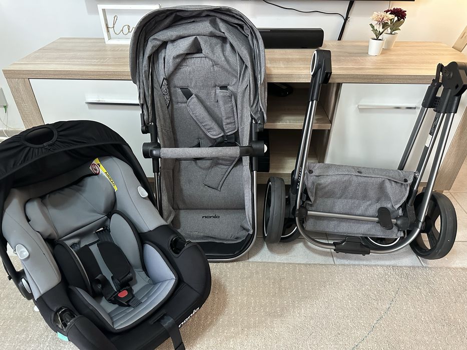 Carrinho de  bebé Nania completo 3 em 1