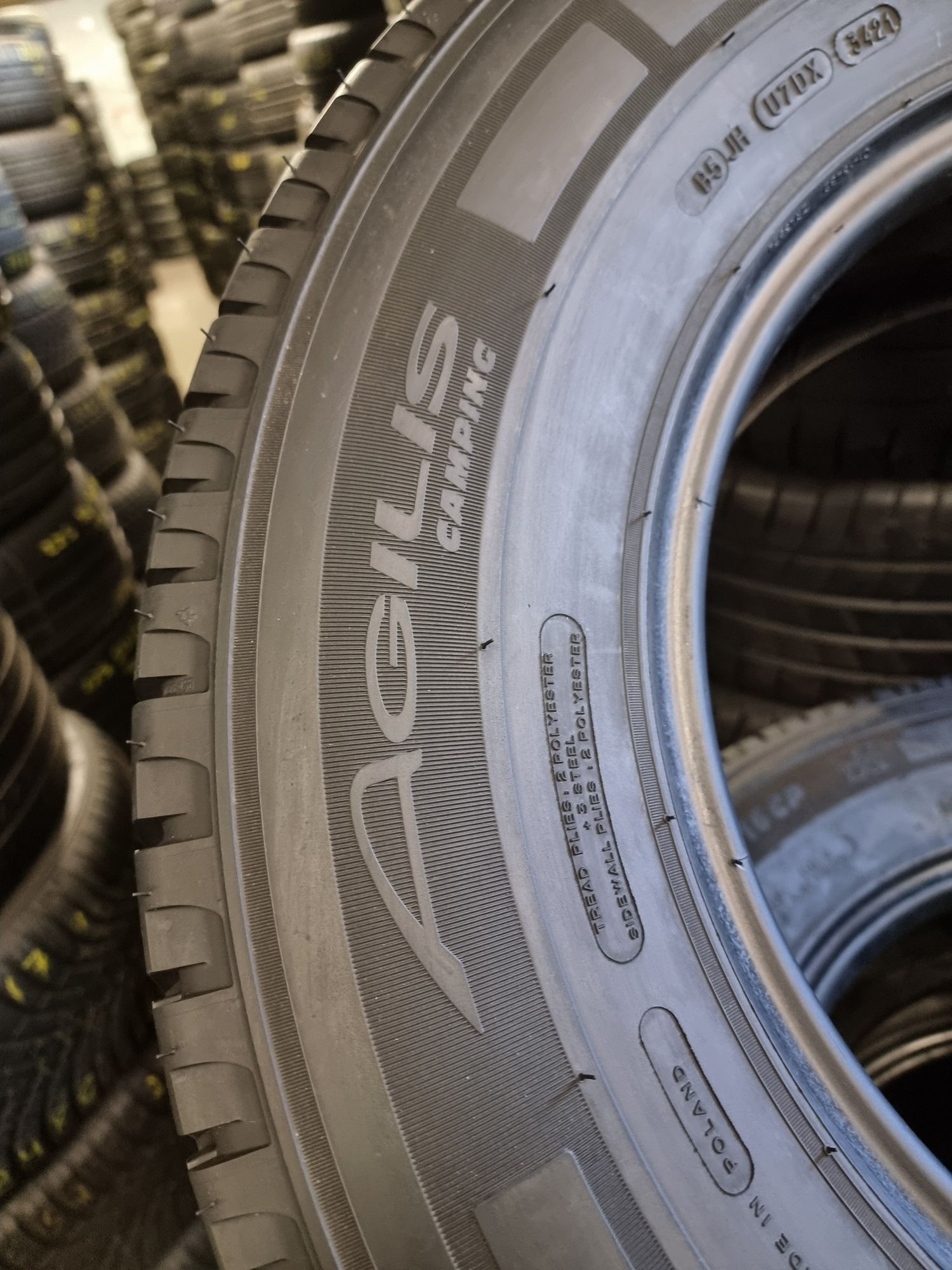 Шини літні 225х75хR16C Michelin Agilis Camping 4шт 95% 2021рік