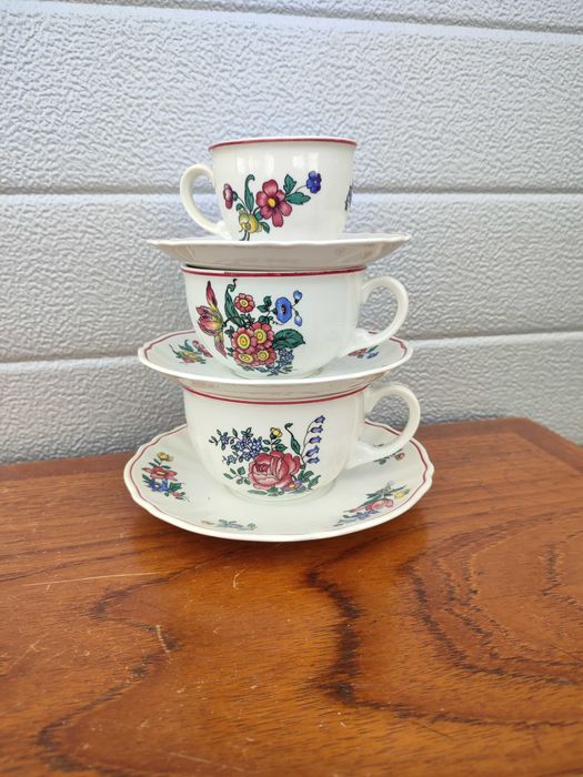 Porcelanowa Filiżanka z spodkiem Villeroy & Boch - Alsace - Design