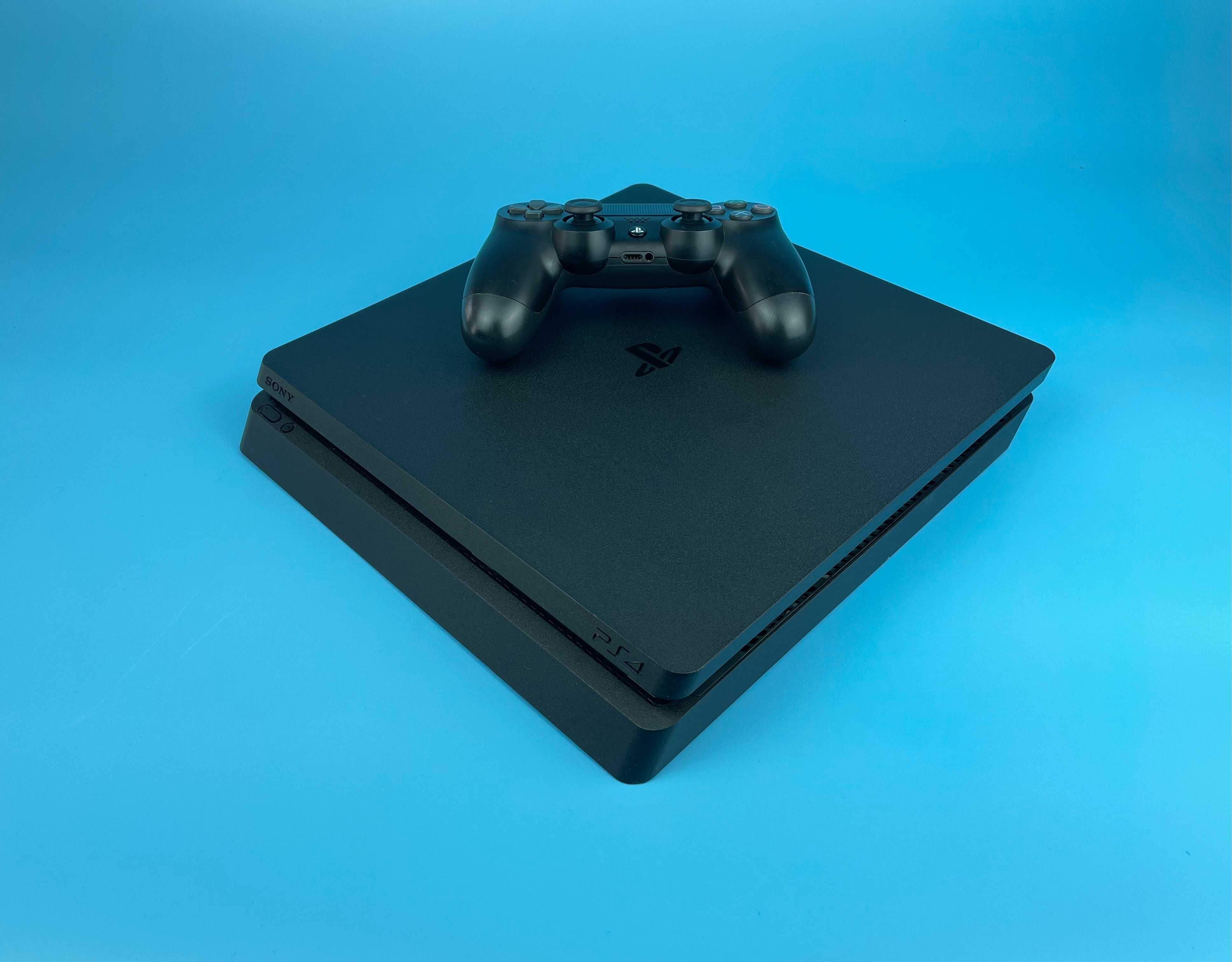 Playstation 4 Slim 500 Gb, Підписка PS Plus Deluxe(1 рік), Гарантія