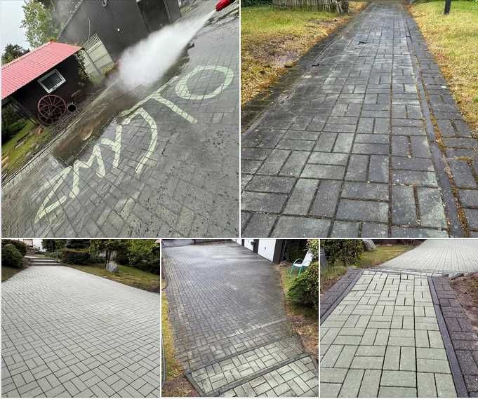 MYCIE / MALOWANIE / IMPREGNACJA - Kostka Brukowa , Dach , Elewacja