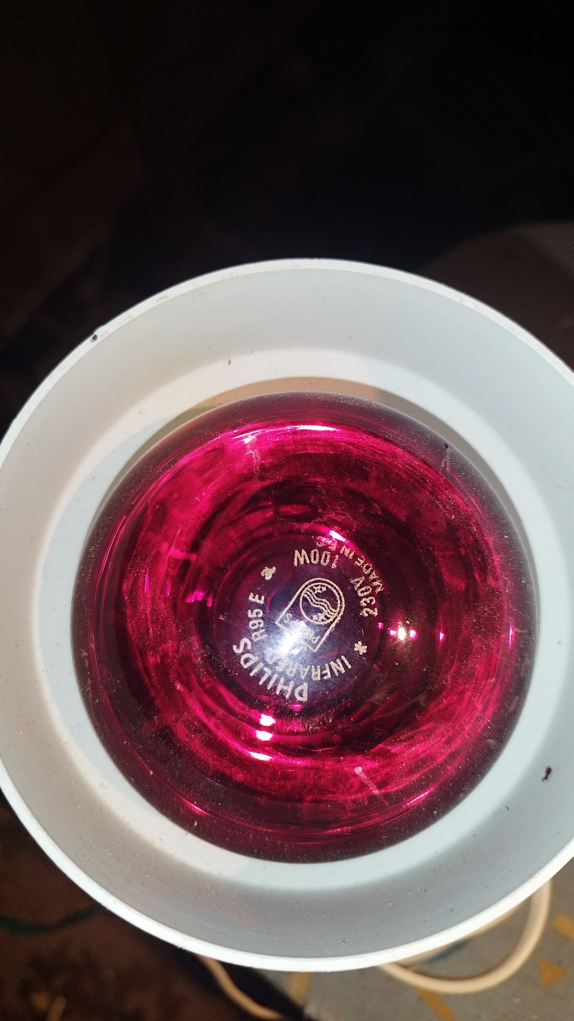 Lampa rozgrzewająca,solux